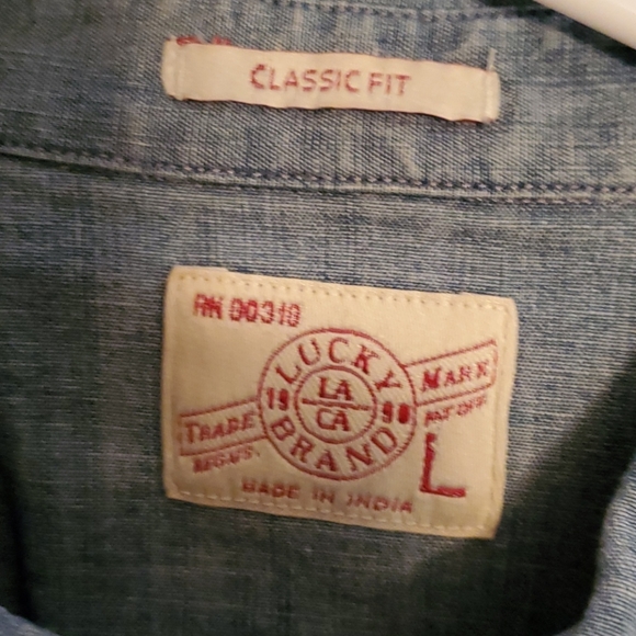 Lucky Brand Denim Shirt - Picture 2 of 4